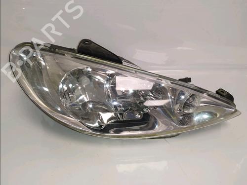 Used Right headlight Right headlight PEUGEOT 206 Hatchback (2A/C) 1.4 HDi eco 70 (68 hp) 34338098 34338098