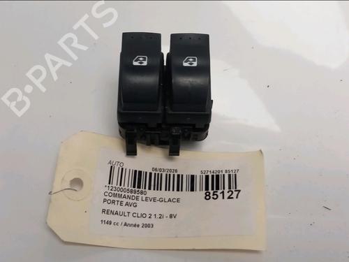 Used Left front window switch Left front window switch RENAULT CLIO II (BB_, CB_) 1.2 (BB0A, BB0F, BB10, BB1K, BB28, BB2D, BB2H, CB0A,... (58 hp) 33190876 33190876