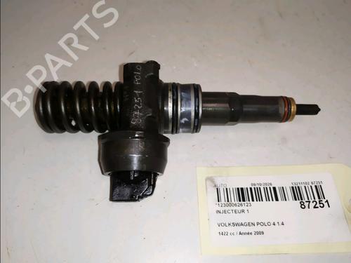 Used Injector Injector VW POLO IV (9N_, 9A_) 1.4 TDI (70 hp) 39899362 39899362