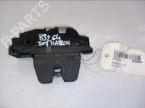 Used Tailgate lock PEUGEOT 207 SW (WK_) 1.6 HDi (92 hp) 30843058