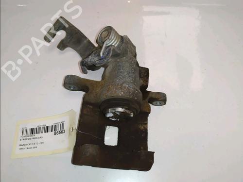 Right rear brake caliper MAZDA CX-3 (DK) 1.5 SKYACTIV-D (DK2WS, DK5FW) | BP37167283M106 - Image 4