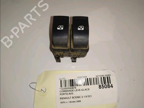 Used Left front window switch Left front window switch RENAULT SCÉNIC II (JM0/1_) 1.9 dCi (JM14) (131 hp) 33230911 33230911