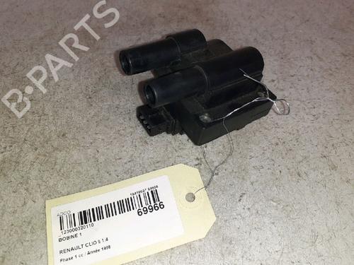 Used Ignition coil RENAULT CLIO II (BB_, CB_) 1.4 (B/CB0C, B/CB0S) (75 hp) 30433128