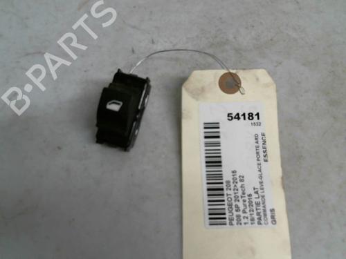 Used Right rear window switch PEUGEOT 208 I (CA_, CC_) 1.2 VTI 82 (82 hp) 30413921