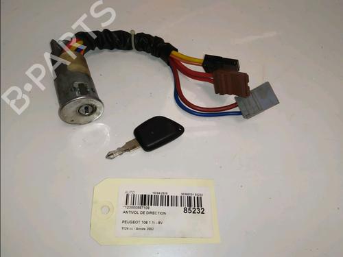 Used Ignition barrel Ignition barrel PEUGEOT 106 II (1A_, 1C_) 1.1 i (60 hp) 34262137 34262137