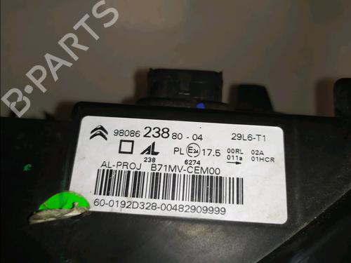 Left headlight CITROËN C4 II (NC_) 1.6 BlueHDi 100 | BP39490421C28 - Image 2