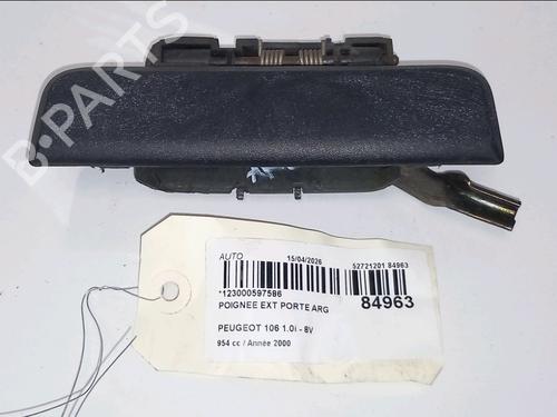 Used Rear left exterior door handle Rear left exterior door handle PEUGEOT 106 II (1A_, 1C_) 1.0 i (50 hp) 34112725 34112725