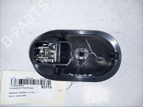 Front right interior door handle RENAULT SCÉNIC II (JM0/1_) 1.9 dCi (JM14) | BP30413394I14
