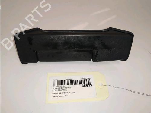 Used Rear left exterior door handle Rear left exterior door handle DACIA DOKKER MPV (KE_) 1.2 TCe (KEM0, KEAY) (115 hp) 34112730 34112730