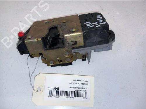 Used Rear left lock PEUGEOT 206 Hatchback (2A/C) 1.4 i (75 hp) 31350460