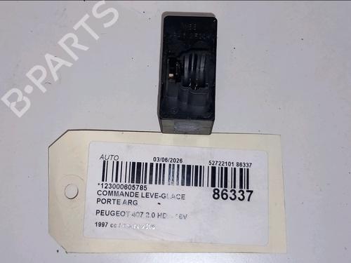 Left rear window switch PEUGEOT 407 (6D_) 2.0 HDi 135 (6DRHRH, 6DRHRE, 6DRHRG, 6DRHRJ) | BP36450365I29 - Image 2