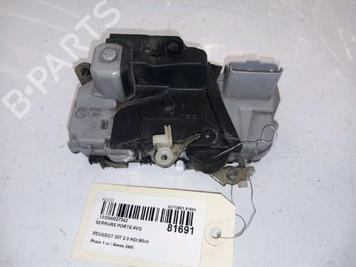 Front left lock PEUGEOT 307 (3A/C) 2.0 HDi 90 | BP30416236C98