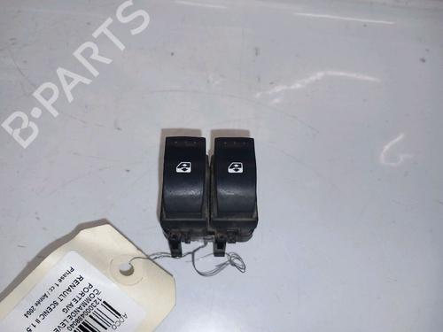 Used Left front window switch RENAULT SCÉNIC II (JM0/1_) 1.5 dCi (JM02, JM13) (101 hp) 30414350