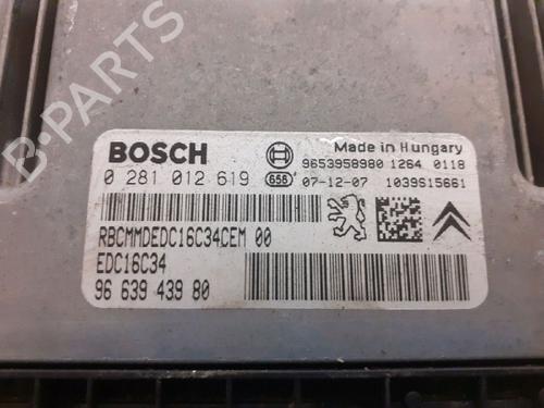 Engine control unit (ECU) PEUGEOT PARTNER MPV (5_, G_) 1.6 HDi 90 | BP30423731M57