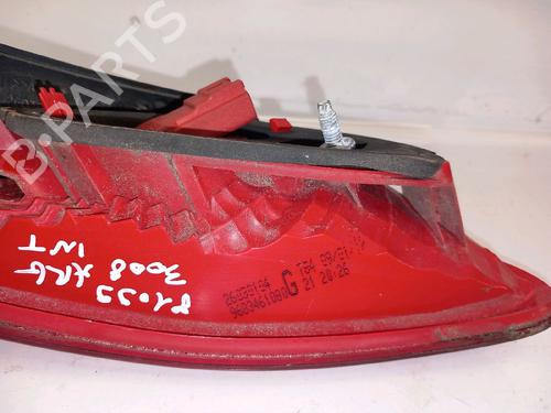 Left tailgate light PEUGEOT 3008 I MPV (0U_) 1.6 HDi | BP30414867C79