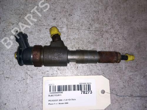 Injektor für PEUGEOT 206+ (2L_, 2M_) 1.4 HDi eco 70 (68 hp) 30426538