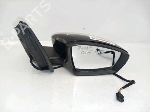 Used Right mirror VW POLO V (6R1, 6C1) 1.2 (60 hp) 30413904