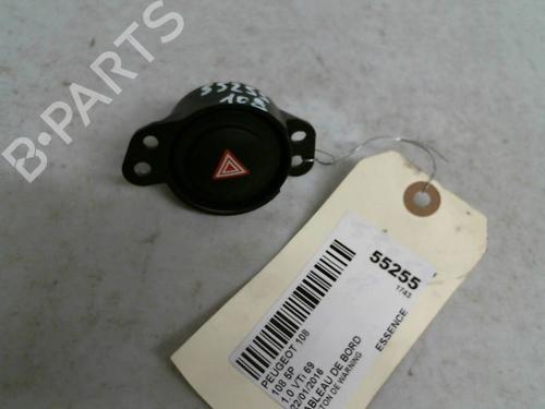 Used Warning switch PEUGEOT 108 1.0 VTi (69 hp) 30419066