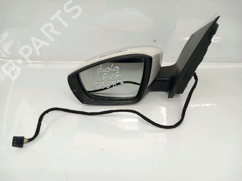 Used Left mirror VW POLO V (6R1, 6C1) 1.2 (70 hp) 30418524