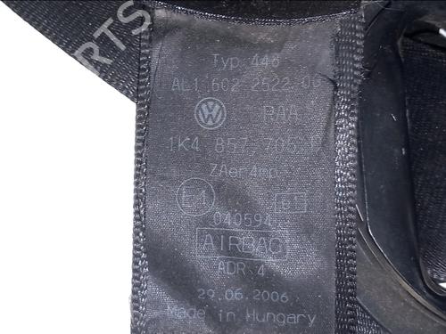 Front left seatbelt VW GOLF V (1K1) 1.9 TDI | BP34112634I26 - Image 8