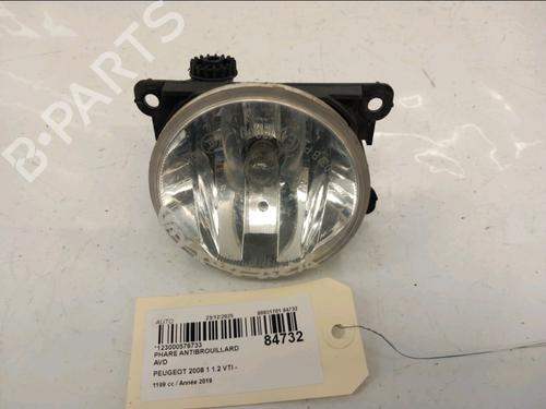 Højre Foran Tågelygte PEUGEOT 2008 I (CU_) 1.2 PureTech 82 (82 hp) 31142596