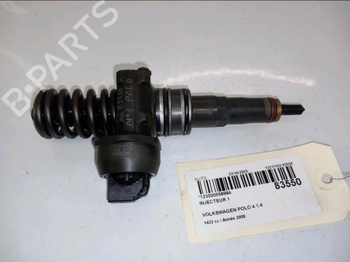 Used Injector VW POLO IV (9N_, 9A_) 1.4 TDI (80 hp) 30421088