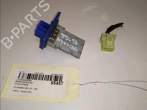 Used Heater resistor Heater resistor HYUNDAI i20 II (GB, IB) 1.2 (84 hp) 33713437 33713437
