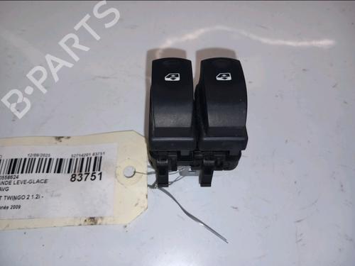 Interrupteur de vitre avant gauche RENAULT TWINGO II (CN0_) 1.2 16V (CN0K, CN0V, CN0A) (76 hp) 30414638