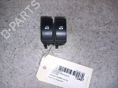 Used Left front window switch RENAULT SCÉNIC II (JM0/1_) 2.0 (JM05, JM0U, JM1N, JM1U, JM2V) (135 hp) 30541858