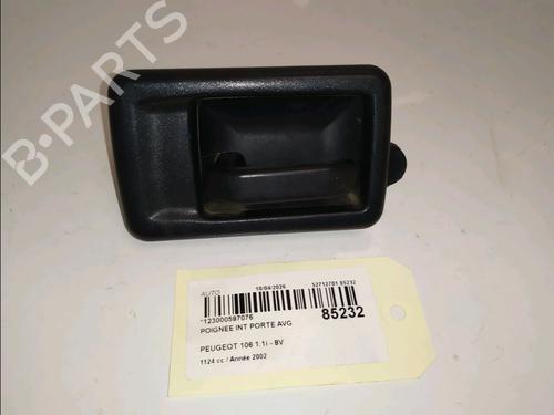 Used Front left interior door handle Front left interior door handle PEUGEOT 106 II (1A_, 1C_) 1.1 i (60 hp) 34262172 34262172
