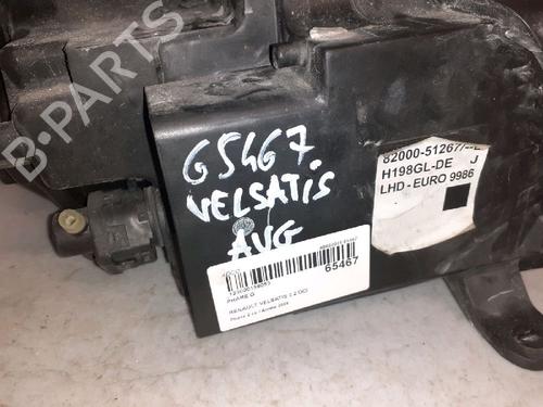 Left headlight RENAULT VEL SATIS (BJ0_) 2.2 dCi (BJ0E, BJ0F) | BP30424516C28