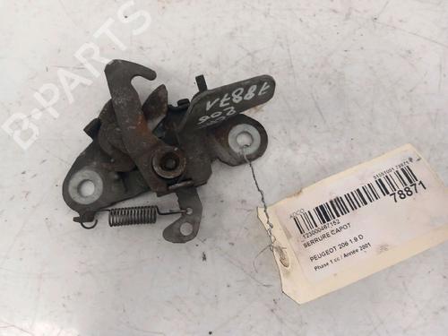 Used Hood lock PEUGEOT 206 Van 1.9 D (69 hp) 30420145