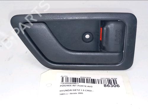Used Front right interior door handle Front right interior door handle HYUNDAI GETZ (TB) 1.5 CRDi (82 hp) 34532790 34532790