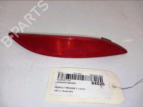 Højre baglygte kofanger RENAULT MEGANE III Hatchback (BZ0/1_, B3_) 1.5 dCi (BZ09, BZ0D, BZ1W, BZ29, BZ14) (110 hp) 30843078
