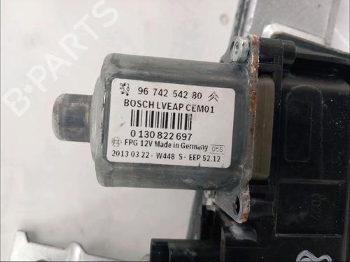 Front left window mechanism PEUGEOT 208 I (CA_, CC_) 1.2 VTI 82 | BP30414429C22