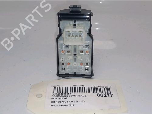 Left front window switch CITROËN C1 II (PA_, PS_) 1.0 VTi 72 | BP38432872I27 - Image 2