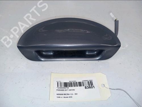 Used Tailgate handle NISSAN MICRA III (K12) 1.2 16V (65 hp) 31032513
