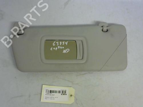 Zonneklep rechts RENAULT CAPTUR I (J5_, H5_) 1.2 TCe 120 (118 hp) 30421822