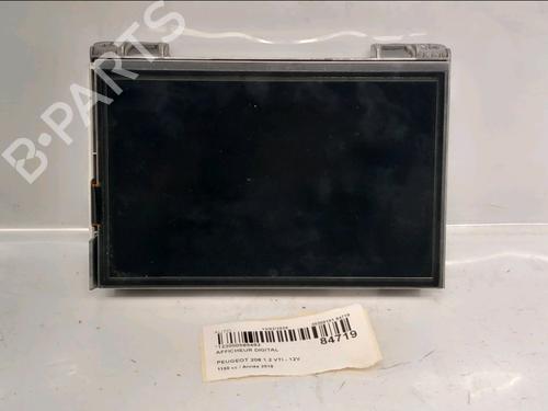 Used Display monitor Display monitor PEUGEOT 208 I (CA_, CC_) 1.2 PureTech 82 (82 hp) 32694301 32694301