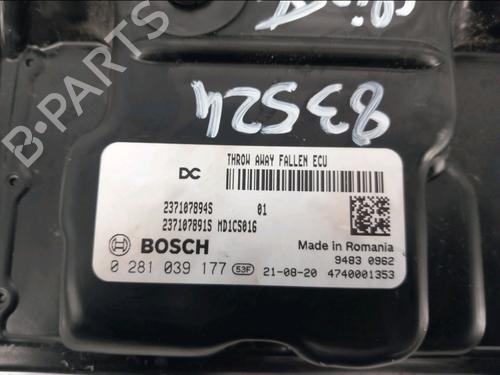 Engine control unit (ECU) RENAULT CLIO V (B7_) 1.5 Blue dCi 100 (B7AD) | BP30828400M57 - Image 3