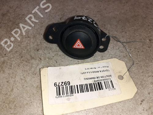 Used Warning switch TOYOTA AYGO (_B4_) 1.0 (KGB40) (69 hp) 30430006