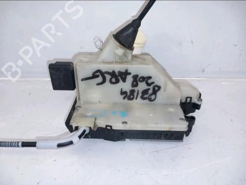 Used Rear left lock PEUGEOT 208 I (CA_, CC_) 1.4 HDi (68 hp) 32040523