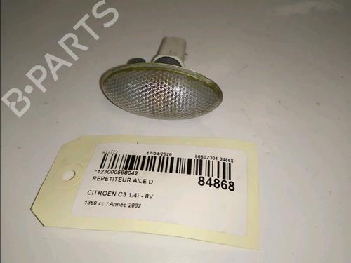 Used Right side indicator Right side indicator CITROËN C3 I (FC_, FN_) 1.4 i (73 hp) 34532829 34532829