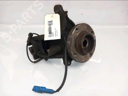 Used Left front steering knuckle PEUGEOT 208 I (CA_, CC_) 1.4 HDi (68 hp) 30419408
