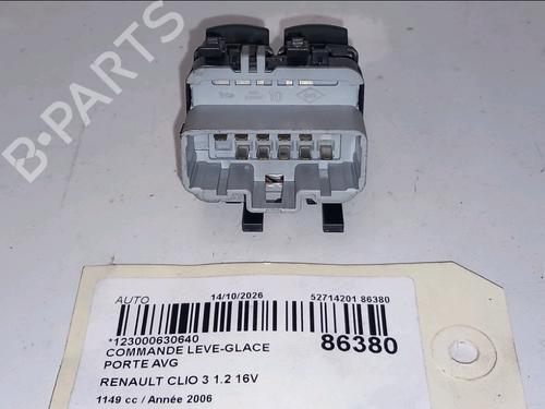 Left front window switch RENAULT CLIO III (BR0/1, CR0/1) 1.2 16V (BR02, BR0J, BR11, CR02, CR0J, CR11) | BP40252597I27 - Image 3