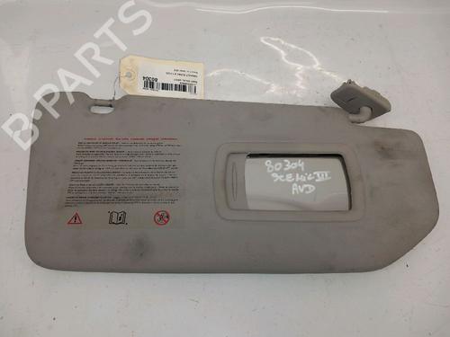 Used Right sun visor RENAULT SCÉNIC III (JZ0/1_) 1.9 dCi (JZ0J, JZ1J, JZ1K, JZ1S) (131 hp) 30413626