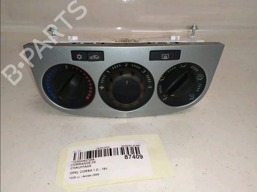 Commande Chauffage Commande Chauffage OPEL CORSA D (S07) 1.2 (L08, L68) (80 hp) 39705278 39705278