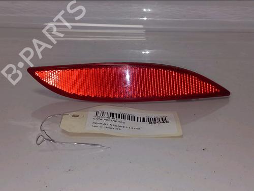 Used Rear bumper right light Rear bumper right light RENAULT MEGANE III Grandtour (KZ0/1) 1.5 dCi (KZ0C, KZ1A) (90 hp) 33713641 33713641