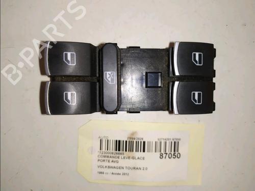 Used Left front window switch Left front window switch VW TOURAN (1T3) 2.0 TDI (140 hp) 39737037 39737037