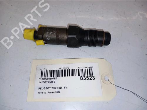Used Injector PEUGEOT 206 Hatchback (2A/C) 1.9 D (69 hp) 30895897